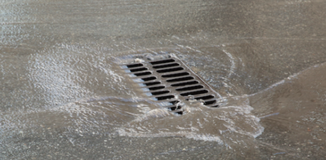 French drain and catch basin storm drainage work. Storm Drainage service.